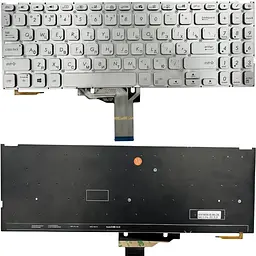 Клавіатура для ноутбука Asus X509 A509 F509 K509 R509 F515 X515 R521 R524 X545 R565 Прямий Enter підсвічування B1 Original PRC (0KNB0-5607RU00)