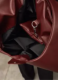 Жіноча сумка Sambag HOBO L бургунді 34 х 37 х 16 см (53300013) - мініатюра 7