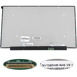 Матриця 17.3" N173FGE-E23 (1600*900 30pin(eDP) LED NORMAL глянсова роз'єм зліва внизу) для ноутбука
