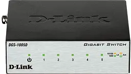 Комутатор мережевий D-Link DGS-1005D