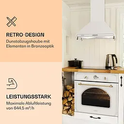 Витяжка Klarstein Victoria 60 644.5 м³/год (10036449) - мініатюра 4