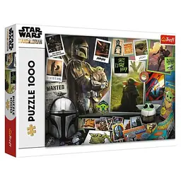 Пазли "Star Wars. Грогу" 1000 елементів, 10718 Trefl, в коробці (5900511107180)