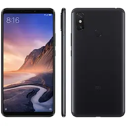 Смартфон Xiaomi Mi Max 3 4/64GB Black Global Rom Refurbished