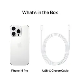 Смартфон Apple iPhone 16 Pro 256GB White TitaniumModel A3293 (Grade Q) Seller Refurbished - мініатюра 8