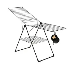 Сушарка для білизни Brabantia Drying підлогова 20 м чорна (101489) - мініатюра 2