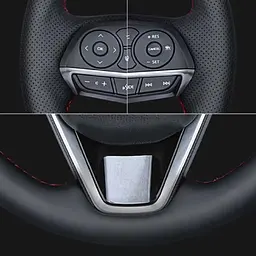 Чохол Обплетення Керма для Hyundai Accent 2008-2014 Шкіра (Модельна Викрійка) №30 - мініатюра 3