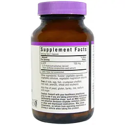 5-HTP Гідрокситриптофан Bluebonnet Nutrition 100 мг 120 капсул - мініатюра 2