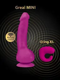 Вібратор Gvibe Greal Mini Реалістичний, 18х3.2 см - мініатюра 3