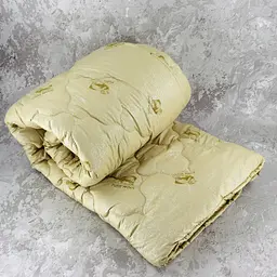 Ковдра закрита овеча вовна (Мікрофібра) PURE WOOL Двоспальна 175х210 55085 - мініатюра 3