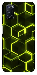 Чохол Demsky Neon hexagon для Oppo A52 / A72 / A92