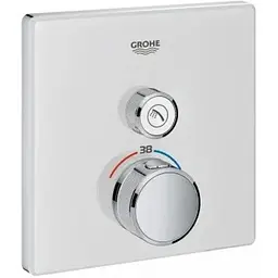 Термостат скрытого монтажа Grohe Grohtherm Smartcontrol 29153LS0, Белый