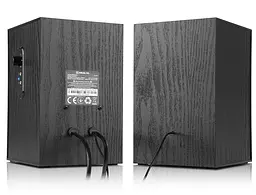 Компьютерные колонки 2.0 REAL-EL S235 18W Black - мініатюра 5