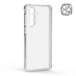 Прозрачный чехол для Samsung Galaxy A36 5G с защитой камеры и усиленными бортами, тонкий, силиконовый, бесцветный, ударопрочный, противоударный бампер с закрытой камерой, ArmorStandart (ARM82170) - мініатюра 2
