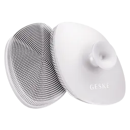 Щітка для обличчя GESKE Facial Brush 4 в 1 з тримачем пудрова - мініатюра 3