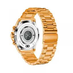 Розумний годинник Linwear LW09 Metal з вимірюванням кисню в крові (Золотий) - мініатюра 2