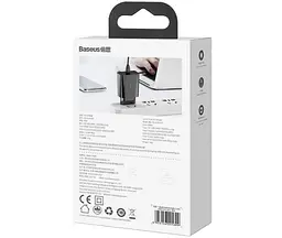 Мережевий зарядний пристрій Baseus Speed Mini PD Charger 20W (CCFS-SN01) Black [67419] - мініатюра 11