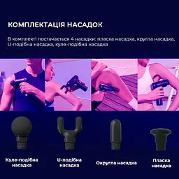 Масажер Yunmai Massage Gun EasePro (YMFG-M406) - мініатюра 4