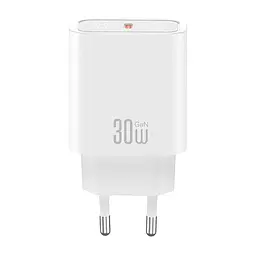 Зарядний пристрій XO USB-C PD30W white (CE41.white)