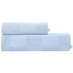 Набір рушників Cosas Cube Light Blue 2 шт. (SetTowel_95x130_SquaresLightBlue)