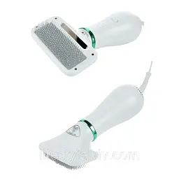 Фен-гребінець для вовни PET GROOMING DRYER WN-10 / Інструменти для грумінгу Переваги: 2 в 1 фен для волосся для домашніх тварин - мініатюра 2