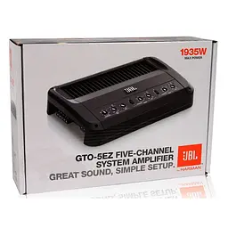 П’ятиканальний підсилювач JBL GTO-5EZ - мініатюра 5