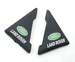 Захист кутів дверей Land Rover2 шт Гумові 45х58х47 мм на скотчі Чорні Посилені (протиударні чохли від сколів)