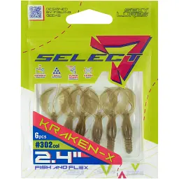 Силікон Select Kraken-X SE 2.4" 302 (6 шт/уп) - мініатюра 2