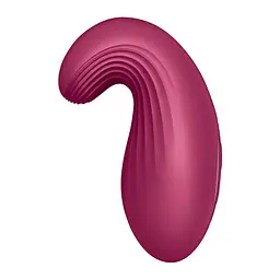 Вібратор Satisfyer Dipping Delight Berry, 2 мотори, гнучкий кінчик - мініатюра 4