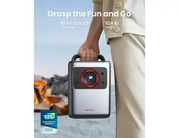 Портативний лазерний проєктор Anker Nebula Cosmos Laser 4K, DLP, 4K UHD, HDMI, USB, Bluetooth, Wi-Fi, Chromecast, Android TV - мініатюра 4