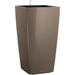 Вазон Lechuza Cubico Premium, 14 л, сіро-коричневий (18214)