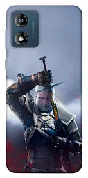 TPU чохол Demsky The witcher gerald для Motorola Moto E13