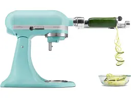 Кухонна машина KitchenAid Artisan 5KSM125EMI з відкидним блоком 4.8 л «Мінеральна вода» - мініатюра 5