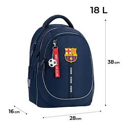 Шкільний рюкзак Kite Education FC Barcelona (BC26-700M) - мініатюра 18
