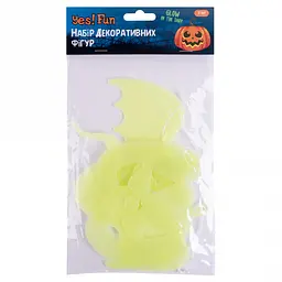 Набір Yes! Fun Halloween Monster team Підвіски світяться у темряві 3 шт. (974347) - мініатюра 2