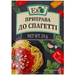 Приправа Еко до спагетті 20 г