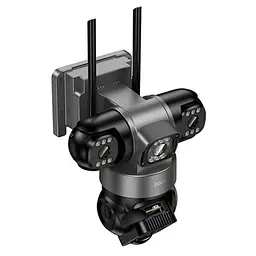 Камера відеоспостереження Hoco DI95 outdoor Black - мініатюра 2