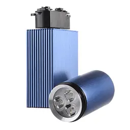 Світильник трековий поворотний LED 205/3x2W NW BLUE Brille L8-005