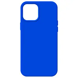 Силиконовый чехол для Apple iPhone 12 Pro Max, ICON2 Case, синий, противоударный, панель, защита всего корпуса, матовая поверхность Soft Touch, выступает над дисплеем, совместим с защитными стеклами и пленками, с микрофиброй, ArmorStandart (ARM61412)