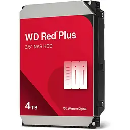 Жорсткий диск 3.5` WD Red Plus NAS 4TB SATA 256MB (WD40EFPX) [106838] - мініатюра 2
