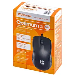 Мишка Defender Optimum MB-160 Black USB (52160) - мініатюра 4