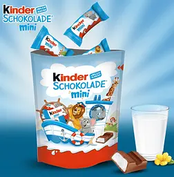Шоколадні батончики Kinder Chocolate Mini 120 г - мініатюра 2