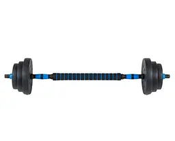 Гантелі розбірні бітумні THUNDER GYM-02 зі з'єднувачем для штанги, 2 x 10 кг (GYM-02) - мініатюра 4