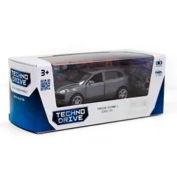 Автомодель TechnoDrive Porsche Cayenne S срібляста сіра (250250) - мініатюра 12
