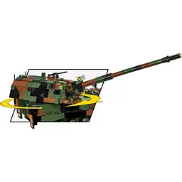Конструктор Cobi САУ PzH 2000 1006 деталей (COBI-2628) - мініатюра 7