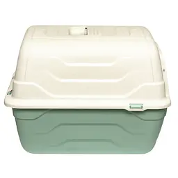 Туалет для котів Georplast Roto Toilet закритий з лопаткою та фільтром 52x40x40 см в асортименті - мініатюра 2
