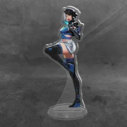 Акрилова колекційна фігурка Marvel Rivals - Luna Snow 15 см