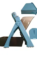 Багатофункціональна овочерізка Vegetable cutter 223-6 з регульованою товщиною нарізки - мініатюра 3