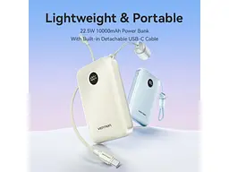 Зовнішній акумулятор (Power Bank) Vention 10000mAh 22.5W Blue (FKAL0-C) - мініатюра 8