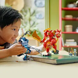 Конструктор LEGO Ninjago Робот вогняної стихії Кая 322 деталі (71808) - мініатюра 5