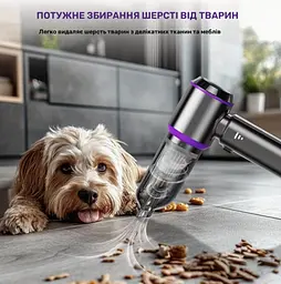 Потужний акумуляторний пилосос QILIEASY 4-в-1 (20000 Па, 100W) — Новинка 2026 - мініатюра 6